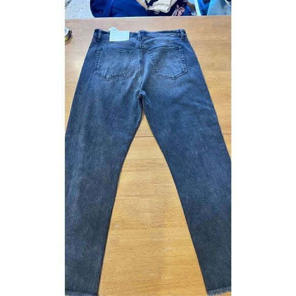 LOFT THE STRAIGHT CROP HIGH RISE JEANS NEW WOMENS SIZE 28 - Picture 9 of 11